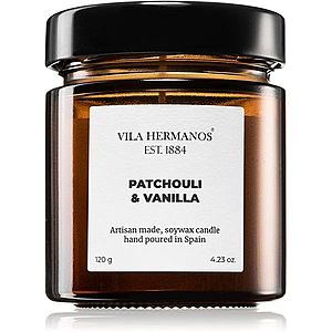 Vila Hermanos Apothecary Patchouli & Vanilla vonná sviečka 120 g vyobraziť