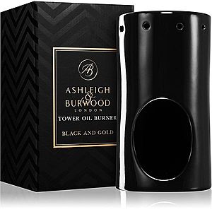 Ashleigh & Burwood London Black and Gold keramická aromalampa vyobraziť
