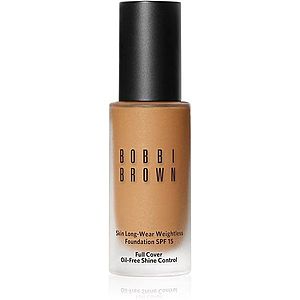 Bobbi Brown Skin Long-Wear Weightless Foundation dlhotrvajúci make-up SPF 15 odtieň Golden Natural (W-058) 30 ml vyobraziť