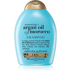 OGX Argan Oil Of Morocco obnovujúci šampón na lesk a hebkosť vlasov 385 ml vyobraziť