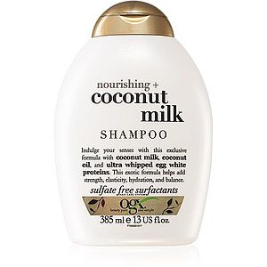 OGX Coconut Milk hydratačný šampón s kokosovým olejom 385 ml vyobraziť