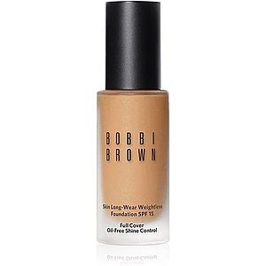 Bobbi Brown Skin Long-Wear Weightless Foundation dlhotrvajúci make-up SPF 15 odtieň Golden Beige (W-048) 30 ml vyobraziť