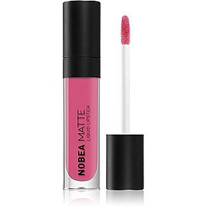 NOBEA Day-to-Day Matte Liquid Lipstick matný tekutý rúž odtieň Raspberry Red #M06 7 ml vyobraziť