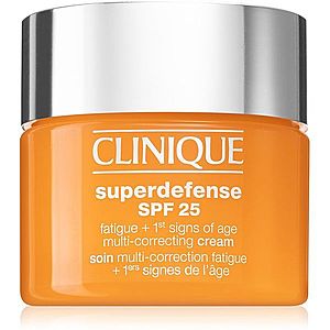 Clinique Superdefense™ SPF 25 Fatigue + 1st Signs Of Age Multi-Correcting Cream krém proti prvým známkam starnutia pre mastnú a zmiešanú pleť SPF 25 5 vyobraziť