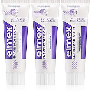Elmex Opti-namel Seal & Strengthen zubná pasta chrániaci zubnú sklovinu 3x75 ml vyobraziť