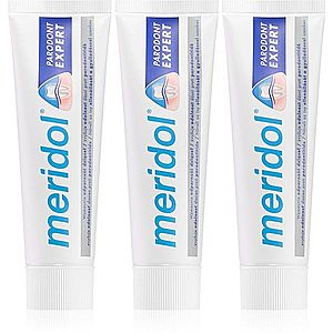 Meridol Parodont Expert zubná pasta proti krvácaniu ďasien a paradentóze 3 x 75 ml vyobraziť