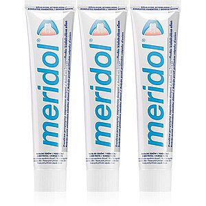 Meridol Gum Protection Whitening bieliaca zubná pasta 3 x 75 ml vyobraziť
