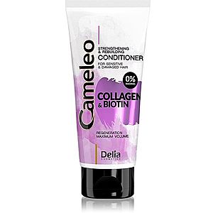 Delia Cosmetics Cameleo Collagen & Biotin posilňujúci kondicionér pre poškodené a krehké vlasy 200 ml vyobraziť