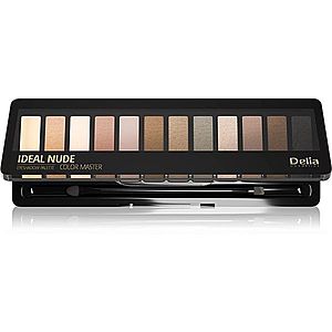 Delia Cosmetics Ideal Nude Color Master paletka očných tieňov odtieň 02 18 g vyobraziť