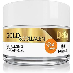 Delia Cosmetics Gold & Collagen Rich Care vitalizujúci pleťový krém 50 ml vyobraziť