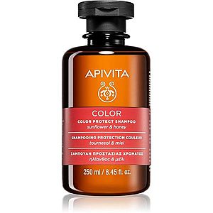 Apivita Color Seal Color Protect Shampoo šampón pre ochranu farbených vlasov bez sulfátov 250 ml vyobraziť