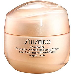 Shiseido Benefiance Overnight Wrinkle Resist Cream nočný krém proti vráskam 50 ml vyobraziť