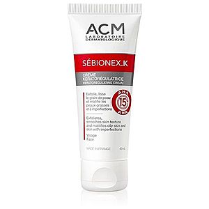 ACM Sébionex K ochranný zmatňujúci krém pre mastnú pleť s nedokonalosťami s AHA 40 ml vyobraziť