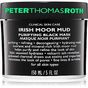 Peter Thomas Roth Irish Moor Mud Mask čistiaca čierna maska 150 ml vyobraziť