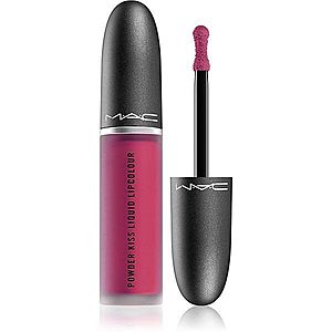 MAC Cosmetics Powder Kiss Liquid Lipcolour matný tekutý rúž odtieň Make it Fashun! 5 ml vyobraziť