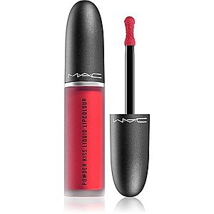 MAC Cosmetics Powder Kiss Liquid Lipcolour matný tekutý rúž odtieň M·A·Csmash 5 ml vyobraziť