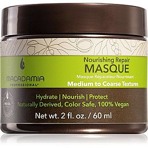 Macadamia Natural Oil Nourishing Repair vyživujúca maska na vlasy s hydratačným účinkom 60 ml vyobraziť