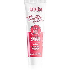 Delia Cosmetics Satine Depilation 12in1 Total Effect depilačný krém pre všetky typy pokožky 100 ml vyobraziť