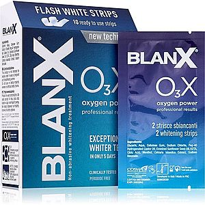 BlanX O3X Strips bieliace pásiky na zuby 10 ks vyobraziť