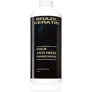 Brazil Keratin Gold Anti Frizz Conditioner regeneračný kondicionér pre nepoddajné a krepovité vlasy 550 ml vyobraziť