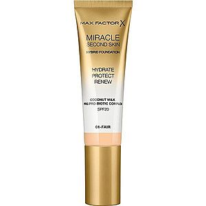 Max Factor Miracle Second Skin hydratačný krémový make-up SPF 20 odtieň 01 Fair 30 ml vyobraziť