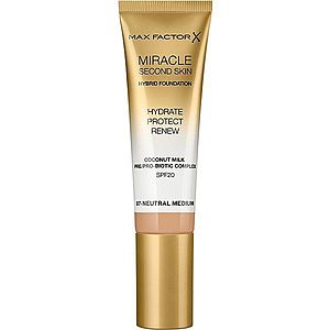 Max Factor Miracle Second Skin hydratačný krémový make-up SPF 20 odtieň 07 Neutral Medium 30 ml vyobraziť