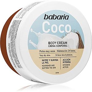 Babaria Coconut telový krém pre veľmi suchú pokožku 400 ml vyobraziť