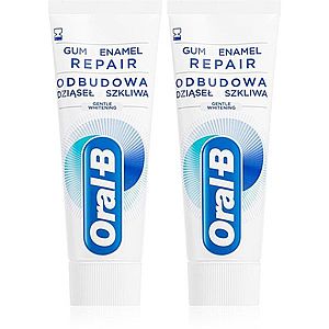 Oral B Gum&Enamel Repair jemná bieliaca zubná pasta 2 x 75 ml vyobraziť