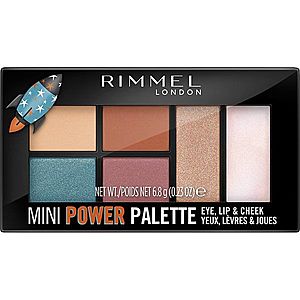 Rimmel Mini Power Palette paletka pre celú tvár odtieň 04 Pioneer 6.8 g vyobraziť