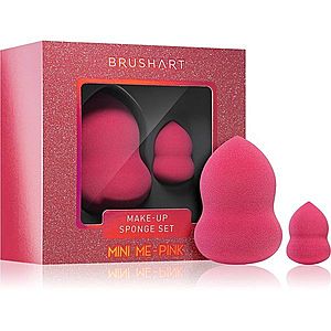 BrushArt Make-up Sponge Set Mini me - Pink hubka na make-up MINI ME - PINK vyobraziť