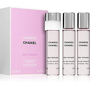 Chanel Chance Eau Tendre toaletná voda pre ženy 3x20 ml vyobraziť
