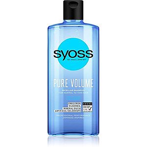 Syoss Pure Volume objemový micelárny šampón bez silikónu 440 ml vyobraziť