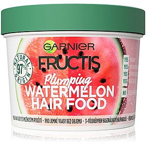 Garnier Fructis Watermelon Hair Food maska pre jemné vlasy bez objemu 390 ml vyobraziť