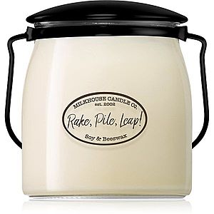 Milkhouse Candle Co. Creamery Rake, Pile, Leap! vonná sviečka Butter Jar 454 g vyobraziť