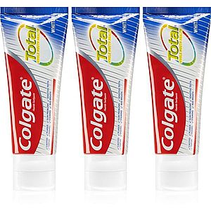 Colgate Total Whitening bieliaca zubná pasta 3 x 75 ml vyobraziť