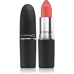 MAC Cosmetics Powder Kiss Lipstick matný rúž odtieň Sheer Outrage 3 g vyobraziť
