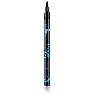Essence Eyeliner Pen vodeodolná očná linka odtieň 01 Black 1 ml vyobraziť