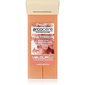 Arcocere Professional Wax Pink Titanium epilačný vosk roll-on náhradná náplň 100 ml vyobraziť