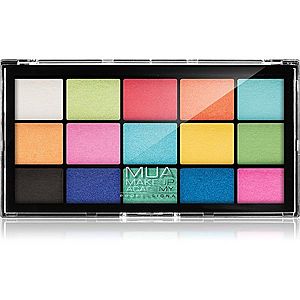 MUA Makeup Academy Professional 15 Shade Palette paletka očných tieňov odtieň Colour Burst 12 g vyobraziť
