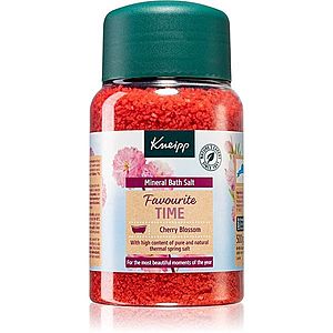 Kneipp Favourite Time soľ do kúpeľa Cherry Blossom 500 g vyobraziť