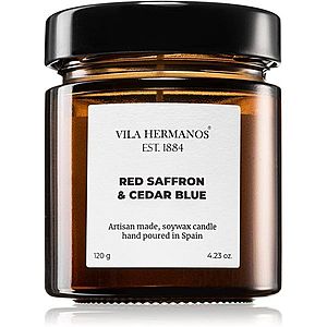 Vila Hermanos Apothecary Red Saffron & Cedar Blue vonná sviečka 120 g vyobraziť