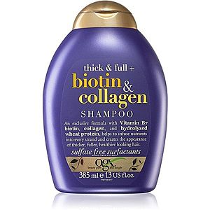 OGX Biotin & Collagen zhusťujúci šampón pre objem vlasov 385 ml vyobraziť