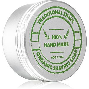 Golden Beards Organic Shaving Soap holiace mydlo pre mužov 60 g vyobraziť