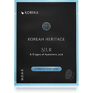 KORIKA Korean Heritage Silk & 8 Types of Hyaluronic Acid Hydrating Sheet Mask hydratačná plátienková maska Silk Hydrating sheet mask vyobraziť