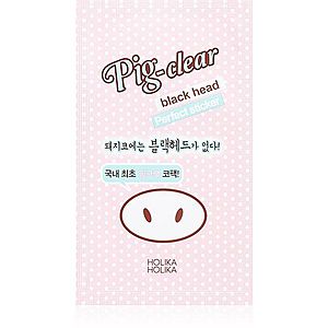 Holika Holika Pig Nose Perfect sticker čistiaca náplasť na zanesené póry na nose 1 ks vyobraziť
