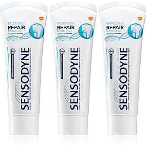 Sensodyne Repair & Protect Extra Fresh zubná pasta na ochranu zubov a ďasien 3 x 75 ml vyobraziť