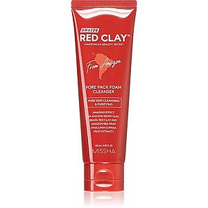 Missha Amazon Red Clay™ hĺbkovo čistiaca pena s ílom 120 ml vyobraziť
