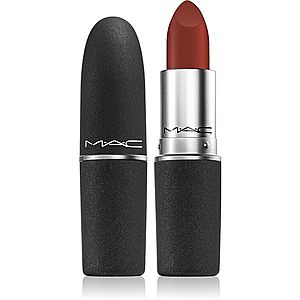 MAC Cosmetics Powder Kiss Lipstick matný rúž odtieň Marrakesh-Mere 3 g vyobraziť