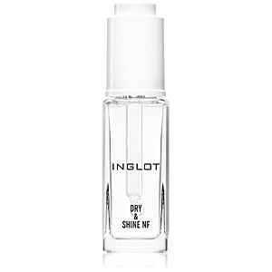 Inglot Dry & Shine NF vrchný lak na nechty pre urýchlenie zasychania laku s pipetou 9 ml vyobraziť