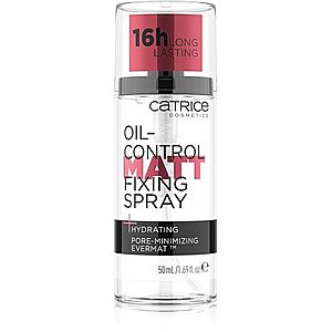 Catrice Oil-Control Matt zmatňujúci fixačný sprej na make-up 50 ml vyobraziť